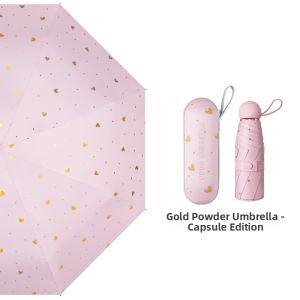UV Protection Compact Sun Umbrella 5-Fold