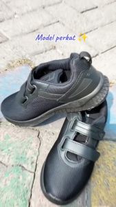 NOAH - Sepatu Sekolah PRO ATT PC 950V 31-38 /Sepatu Perekat /Sepatu Sekolah Hitam /Sepatu Sneakers Anak /Sepatu Keren /Sepatu Olahraga