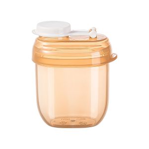 Bình Đựng Sữa Công Thức Di Động Có Nắp Chống Tràn & Thao Tác Một Chạm Hộp Đựng Sữa Màu Xanh Có Thước Đo & Khe Đựng Thìa Dành Cho Trẻ Từ 0+ Tuổi