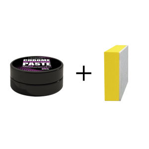 Chrome Refresh Paste 50g - Multipurpose Polish for Vehicle Plating Trim Restoration Aluminum Wheel and Bumper Polishing