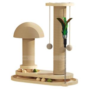 HELLOLEIBOO | Durable Non-Shedding Standing Cat Scratching Toy