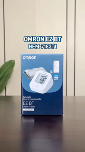 OMRON HEM-7183T1 Upper Arm Blood Pressure Clinically Validated Bluetooth Apps Integrated Smartphone Extended Warranty Malaysia Fast & Protect Packing