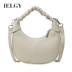 IELGY Niche Design Simple Dumpling Bag Casual High-End Sense One-Shoulder Cross-Body All-Match Fe