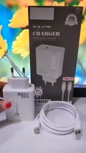 Charger PD VVO V29 240W Type C To C Quick Charge 3.0 Support Fast Charging