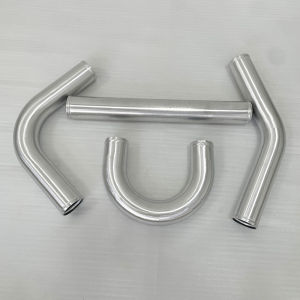 Aluminum Alloy Intake Tube OD 51/57/63/70/76MM Intercooler Pipe Air Tube 0 45 90Degrees 500mm Long for Auto Car
