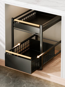 evesigar | Under Sink Storage Drawer Pull-out Basket