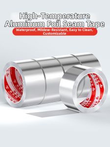 Mileqi | Oil-Resistant Fireproof Heat-Resistant Aluminum Foil Sticker