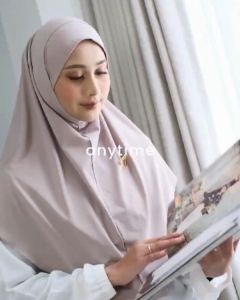 BERGO HIJAB ORl KENAN / ABINA INSTAN (PED TEBAL) SIZE M / L MATT JERSEY