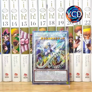 [YCDcardgame] Thẻ bài yugioh chính hãng Crystal Clear Wing Synchro Dragon - Secret Rare