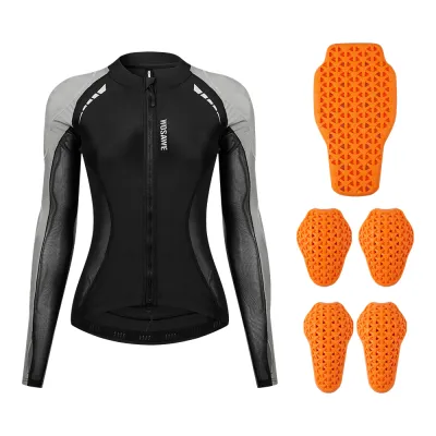 WOSAWE | WOSAWE Womens Motorcycle Riding Jackets Summer Mesh Breathable Motocross Motorbike Apparel with Back Shoulder Elbow Pads