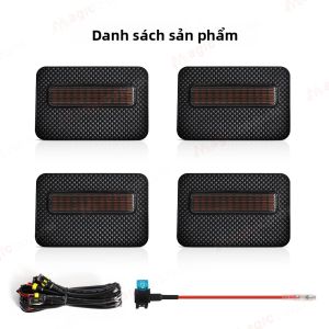 Bộ Đèn LED Chạy Ban Ngày Đèn Cảnh Báo Vàng Cụm Đèn Pha Cho Xe Toyota Tacoma SR SR5 2024 Lắp Đặt Cản Trước