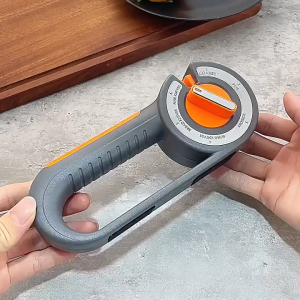 6 in 1 Multifunctional Diamond Knife Sharpener | Kitchen Knives Scissors Sharpener Alat Pengasah Pisau 多功能磨刀器