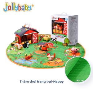Jollybaby | Chăn Trò Chơi Giáo Dục Cho Trẻ Sơ Sinh
