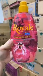 ROYALE So Klin Softener Pelembut Pakaian Konsentrat Tumbuhan Parfum Series Botol 600ML - Pewangi Pakaian