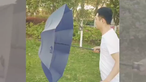 (Ship in 24hrs)AMBRELLA Portable 8 Ribs Large Automatic Long Umbrella UV-protective UPF 50+ Strong Windproof rainproof Straight Handle Umbrella