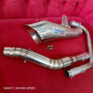 Knalpot Racing Leovince stenlis R15 Vixion Gsx Cbr cb150r sonic mx Satria supra gtr Byson dll