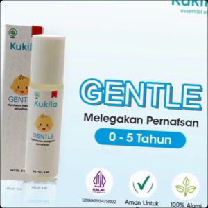 KUKILA Gentle ESSENTIAL OIL BABY COUGH & FLU 8ml: Solusi Batuk Pilek Bayi Usia 0-5 Tahun