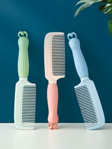 Lược Chải Tóc Hình Thỏ Xinh Xắn Tay Cầm Hình Thú Dễ Thương