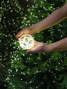 10m-200m LED String Lights Outdoor Green Copper Wire Fairy Lights Christmas Garland For Yard Garden Party Christmas Tree Decor