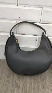 BJ21080 - WHITE/BLACK TAS SLEMPANG HANDBAG TAS WANITA FASHION IMPORT MODIS ELEGAN TERMURAH TERLARIS TERBARU BAGSTORE JAKARTA TAS BATAM JTF1080