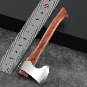 Exquisite Handcrafted Axes Decorative Pieces Office Desktop Decorations Pencil Sharpening Wooden Handle Landscape Objects Practical