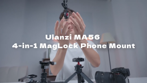 Ulanzi MA56 MagLock Magnetic Phone Holder Hot Shoe Mount for Mobile Smartphone DSLR Camera