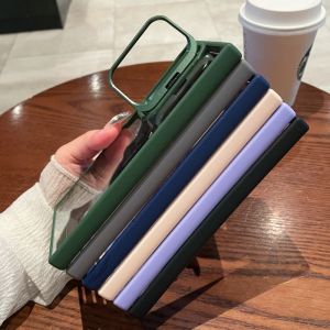 Samsung Galaxy S24Ulta, S23Ultra เคสโทรศัพท์อะคริลิคใส S22Ultra พร้อมที่วางเลนส์ S22/S23/S24 + มี S23FE ราคาที่สุด