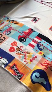 Vải Lụa Latin Họa Tiết Khổ 1m5 - Chất Mỏng Mềm Mượt Rũ Đàn Hồi Nhẹ 2 Chiều - May Áo Dài Đầm Váy Áo Kiểu