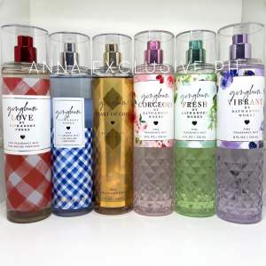 🇺🇸Bath & Body Works Gingham Collection [Gingham Gorgeous Gingham Fresh Gingham Vibrant Heart of Gold Gingham Love] Fragrance Mist