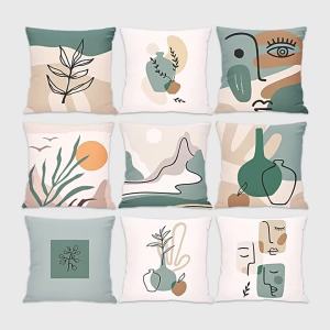 Fashionable Abstract Geometric Sofa Decorative Pillow