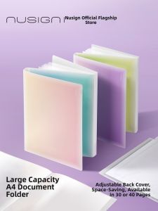 Nusign | Translucent Page Collector Folder 30/40 Pages