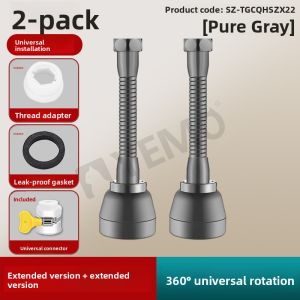 YEMO | Anti-Splash Kitchen Faucet Extender with Rotatable Sprayer