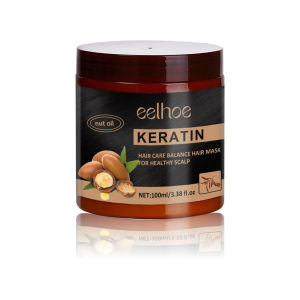 Eelhoe Keratin Hair Mask Damaged Hair Mask Hair Keratin Smoothing Split Ends Remover Hair Care Oil Repairing Mask Moisturizing Hair Mask Anti Hair Loss Keratin Damaged Dry Repair Split End Scalp Smoothing Frizzy Hair Care