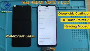 6.3 LCD For Redmi Note 7 Pro M1901F7G M1901F7S Display Touch Screen Digitizer Assembly Replacement With Free Tools+Glue