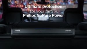 Máy khử mùi lọc không khí trên xe ô tô cao cấp Philips GP9301 - Cảm biến chất lượng không khí 4 chiều - HÀNG NHẬP KHẨU (Bảo hành 12 tháng)