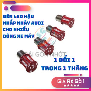 Đèn Led Hậu Audi Stop F1 Nhấp Nháy Xe Máy Siêu Sáng Màu Đỏ Mẫu Mới