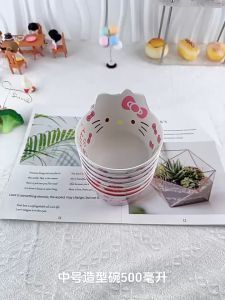 🌸TÔ BÁT 3D ĐÁY VUÔNG HELLO KITTY