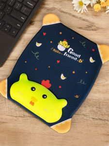 MONTIAN Mousepad สไตล์เกาหลี แผ่นรองนิ้วมือสили콘 ขนาดเล็ก สำหรับคอมพิวเตอร์และออฟฟิศ แผ่นรองนิ้วมือชาย 3D สำหรับผู้หญิง ที่รองนิ้วมือนุ่ม