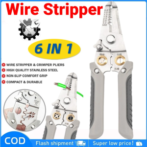 Six Functions In One Pliers Wire Stripper Crimping Tool Wire Cutter Very Practical Multi Tool