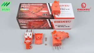 Phích cắm siêu chịu tải OMINSU P33 chịu tải lên đến 3000W