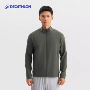 Áo Khoác Thể Thao Decathlon Thoáng Khí Cổ Đứng Thường Ngày Dành Cho Nam Mùa Thu Mới Về Áo Khoác Ngoài Mỏng Phong Cách Công Sở