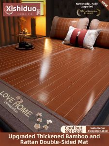Summer New High-End Double-Sided Thickened Foldable Grass Mat