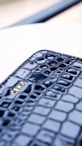 CEKA Dompet Wanita Croco Printed Short Wallet - Ariane Short Wallet