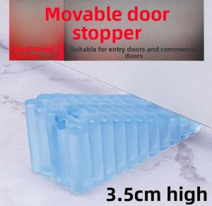 Anti-Wind Fixed Fireproof Door Stopper No-Drilling Safety Wedge