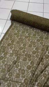 Bahan Brukat Kebaya Brokat Meteran Premium - Kain Brokat Meteran