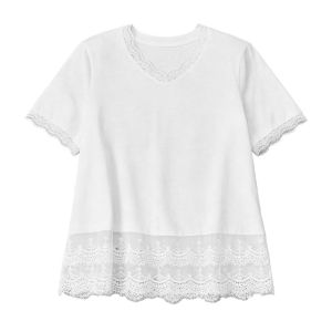 Áo Thun Giấu Dạng Cho Phụ Nữ Size Lớn