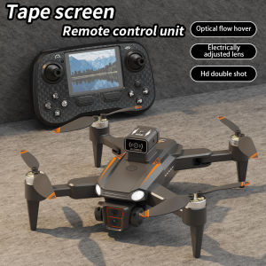 2024 New Brushless Screen Control Drones Wifi FPV 8K HD professional camera anti-shake gimbal ESC with optical flow quadcopter Remote with 3 inch Screen
