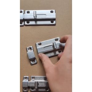 Bộ Chốt Khóa Cửa An Toàn Bằng Thép Không Gỉ Cao Cấp Có ốc-HAUSE