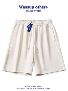 Mens Solid Color Casual Shorts for Summer Loose Straight