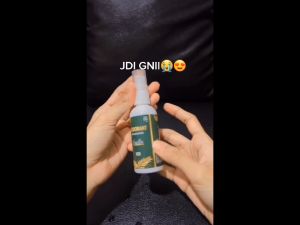 BPOM 60 ML Deodorant Spray Alami Penghilang Bau Badan Natural